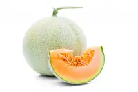 Melon cantaloup, (par ex.: Charentais, de Cavaillon), pulpe, cru