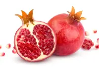 Grenade, pulpe et pépins, crue