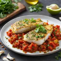 Cabillaud mijoté à l’orientale