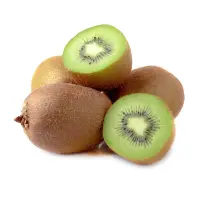 Kiwi, pulpe et graines, cru