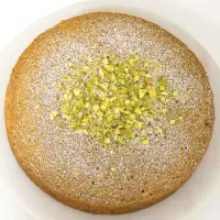 Gâteau aux pistaches et à la fleur d’oranger