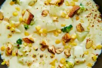 Gratin de brocolis aux noisettes